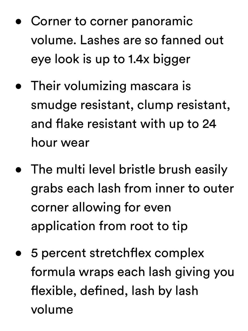 🦋5/$25 L'Oreal Panoramic  Mascara - Black New FullSz
